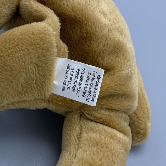 Hard Rock Cafe Maui Isaac Beara 1st in series of 5 Plush Brown Beanie Bear - Picture 8 of 8